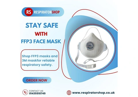 Stay Safe with FFP3 Face Mask | Respirator Shop UK