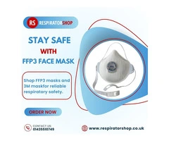 Stay Safe with FFP3 Face Mask | Respirator Shop UK