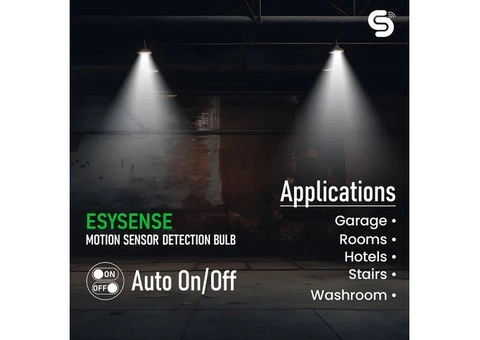 Energy-Saving B22 Motion Sensor Bulb - 3/4