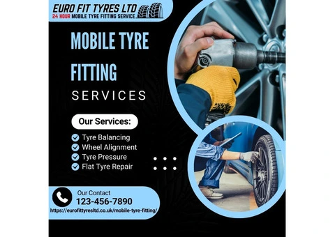 Mobile Tyre Fitting in London | Eurofit Tyres Ltd - 1/9