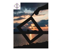 Square Multi Color Frame 14*28 Inch