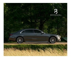 Mercedes S Class Chauffeur Service By Brown-hill