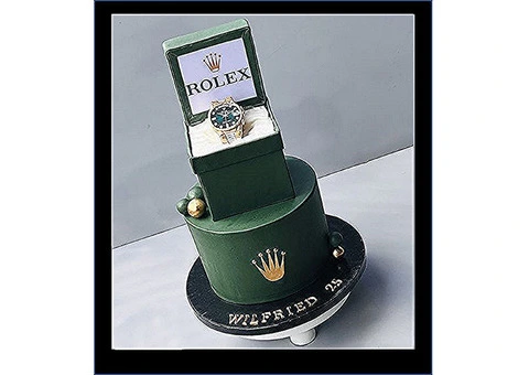 Rolex watch cake - 2/3