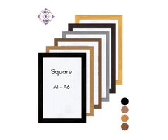 Square Multi Color Frame A6