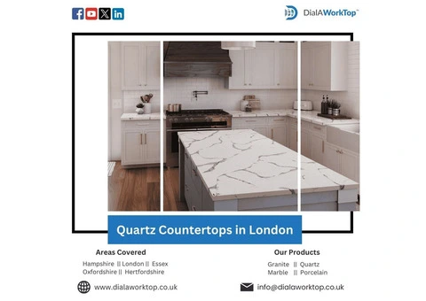 Quartz Countertops in London | +44 0208 368 5555 | DialAWorkTop