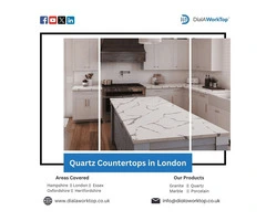 Quartz Countertops in London | +44 0208 368 5555 | DialAWorkTop
