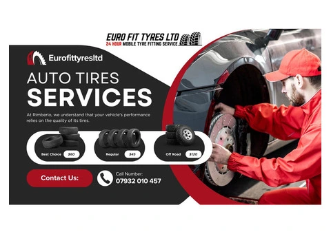Eurofit Tyres & Auto Servicing - 24/7 Mobile Tyre Fitting Service - 3/9