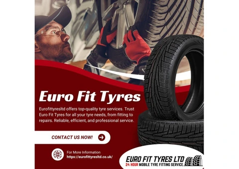 Eurofit Tyres & Auto Servicing - 24/7 Mobile Tyre Fitting Service - 7/9
