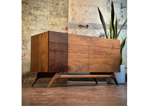 Classic Walnut Cabinet and Sideboard for Elegant Storage