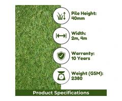 Super Lawn 20mm Artificial Grass - Realistic Looking