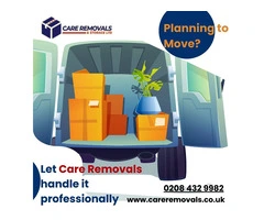 Care Removals - Best removals service in the UK!