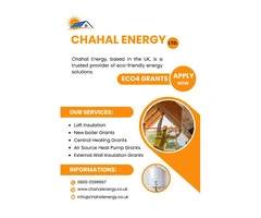 Eco4 New Boiler Grants by Chahal Energy Ltd. in Birmingham, UK
