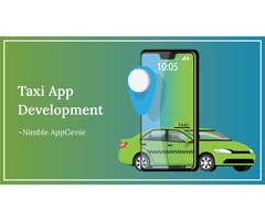 Taxi App Development Company- Nimble Appgenie