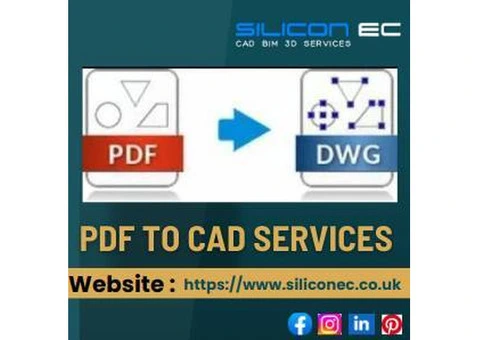 CAD Modeling From PDF Services - SiliconECUK CAD BIM 3D Services