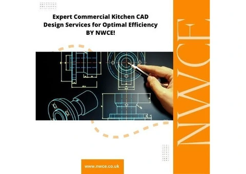 Expert Commercial Kitchen CAD Design Services for Optimal Efficiency BY NWCE!