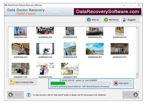 Digital Pictures Restore Application - 3/4