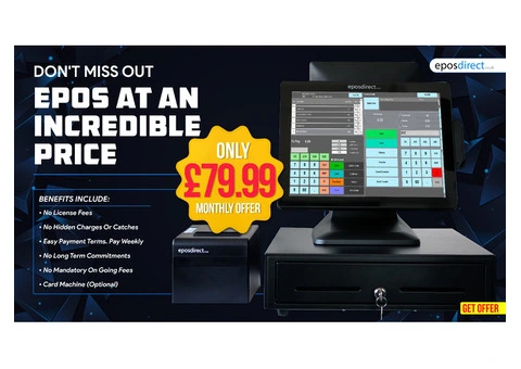 Limited-Time: EPOS System @ £79.99 Per Month!
