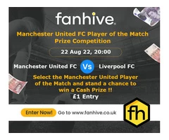 Manchester United FC vs Liverpool FC Prize Competitions