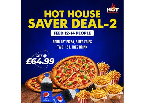 Best Pizza in Northwood – Hot House Pizza - 1/4