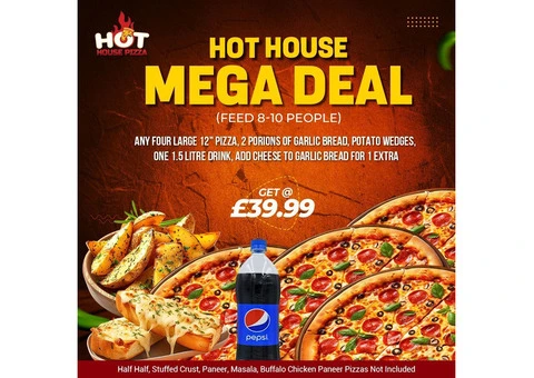 Best Pizza in Northwood – Hot House Pizza - 3/4