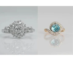 Beautiful Antique Cluster Rings at Friar House