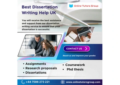 Best dissertation writing service in UK-Best Dissertation Writing Help UK