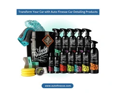 Transform Your Car with Auto Finesse Car Detailing Products