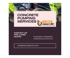 Concrete Pumping Services Available – Fast & Reliable!