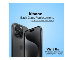 Apple iPhone Back Glass/Rear Glass Replacement Service London
