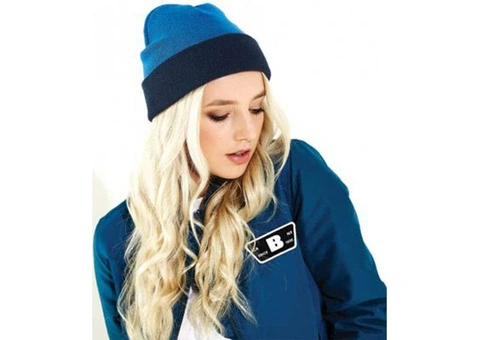 BB421 Beechfield Reversible Contrast Beanie