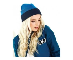 BB421 Beechfield Reversible Contrast Beanie