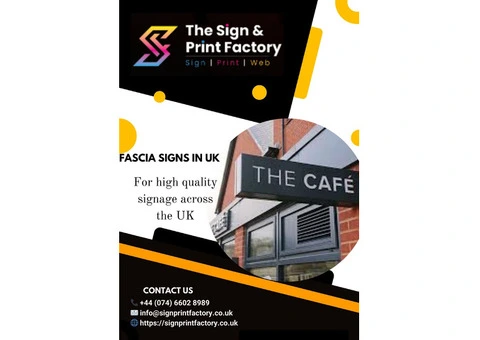 The sign & print factory: Sign maker near me | Sign company near - 3/3