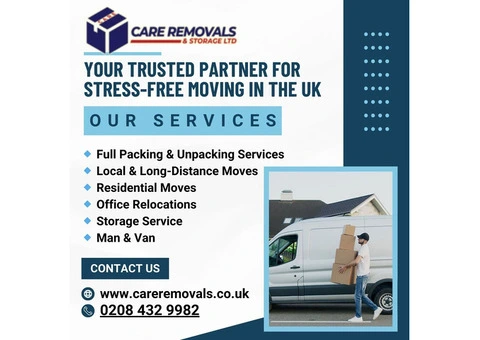 Care Removals - Best removals service in the UK!