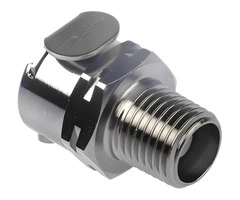 Colder Products, LCD10004BSPT, Valved Male, Threaded Coupling Body 1/4 BSPT