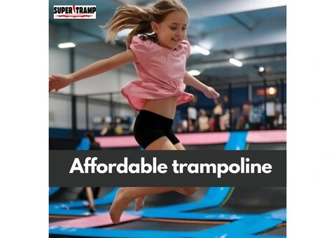 Affordable Trampoline for All Ages | Durable, Safe Family Fun