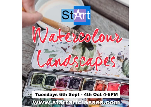 Start Painting Watercolour Landscapes, oxford, Tues 4-6PM - 1/7