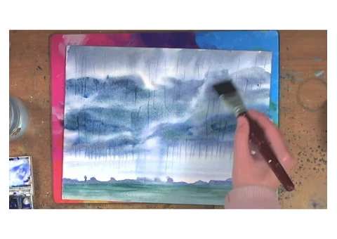 Start Painting Watercolour Landscapes, oxford, Tues 4-6PM - 6/7