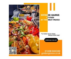 Golden Grouse offer a diverse range of food at the best prices