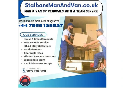 Europe Wide Man and Van Removals!
