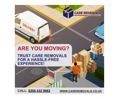 Care Removals - Best removals service in the UK!