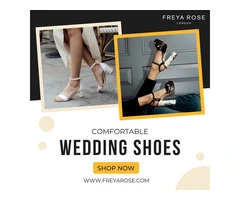 Experience the Perfect Fit with Comfortable Wedding Shoes by Freya Rose London