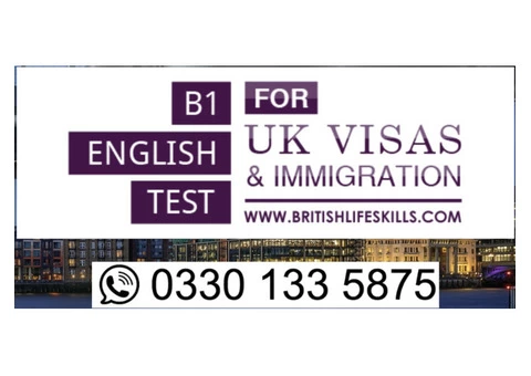 Book your Level B1 Test for citizenship
