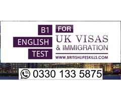 Book your Level B1 Test for citizenship