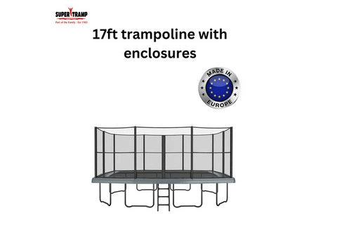 Trampoline 17ft | High-Performance Bounce for Families