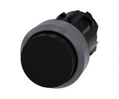 Get | Siemens | 3SU1030-0BB10-0AA0 | Push Button | Black Push Button Head | Online | Enrgtech LTD