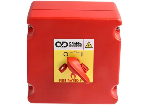Craig & Derricott FSDDR0323 Non Fused Isolator Switch | Enrgtech LTD