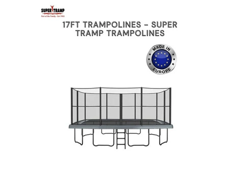 17ft Trampoline | Ultimate Backyard Fun for Families