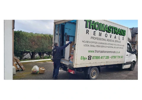 Trusted Moving Companies Elgin: Inverness Thomastrans Removals for a Smooth Move