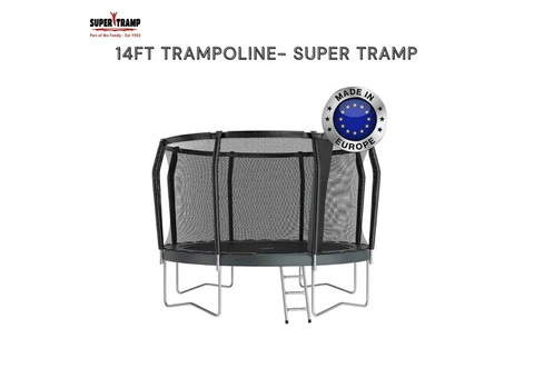 14ft Rectangular Trampoline | Premium Bounce for Families