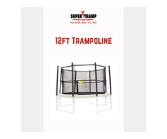 12ft Inground Trampolines for Your Garden | Super Tramp